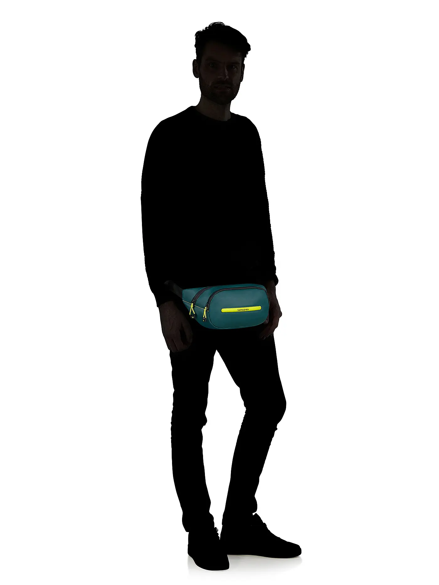 SAMSONITE | Gürteltasche ECODIVER Dark Teal/Lime | 
